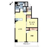 ウェルシャン第２池袋 間取り図画像