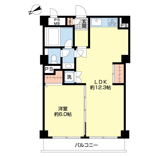 日神パレス立川（0102） 間取り図画像