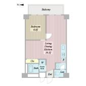 田端マンション 間取り図画像