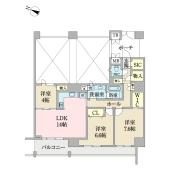 アトラスタワー向ヶ丘遊園（0403） 間取り図画像