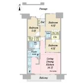 プレミスト船橋塚田 間取り図画像