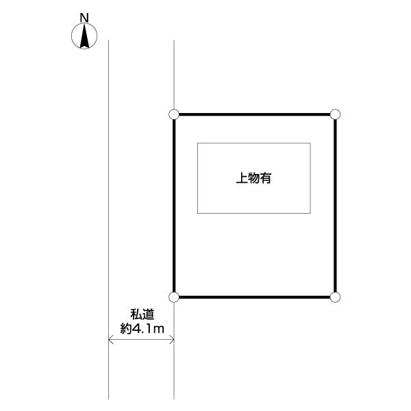 足立区平野土地 区画図