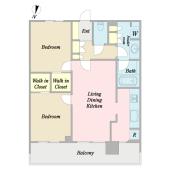アーバンドック　パークシティ豊洲　タワーＡ 間取り図画像