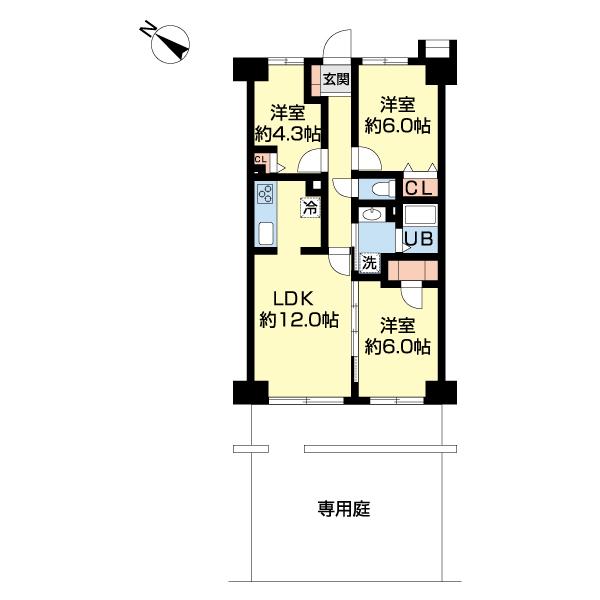 ソフィア上福岡（0102） 間取り図画像