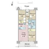 ブランシエラ一之江 間取り図画像