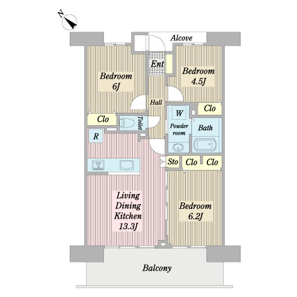 レクセルプラッツァみずほ台（0706） 間取り図画像