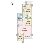 ナイスパークステイツ東陽町仙台堀川公園 間取り図画像