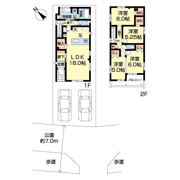 ふじみ野市大井２丁目　４号棟 間取り図画像