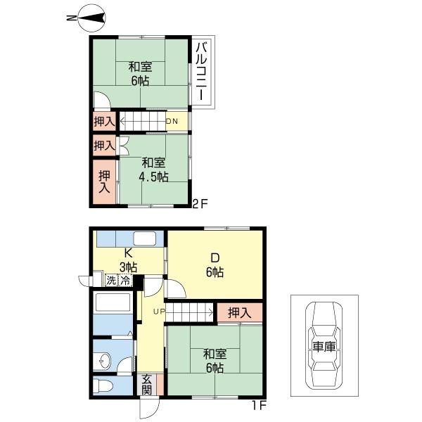 古家間取り図