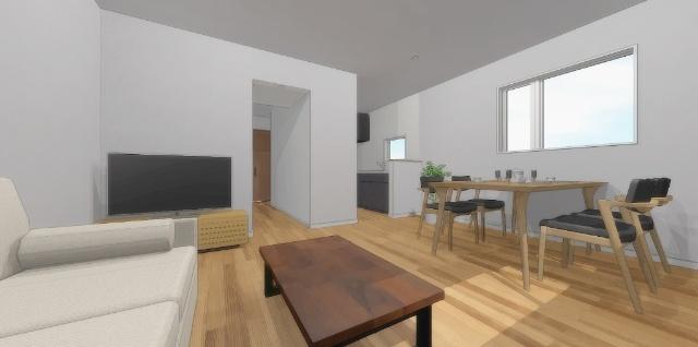 千葉市稲毛区穴川４丁目　１号棟 リビング