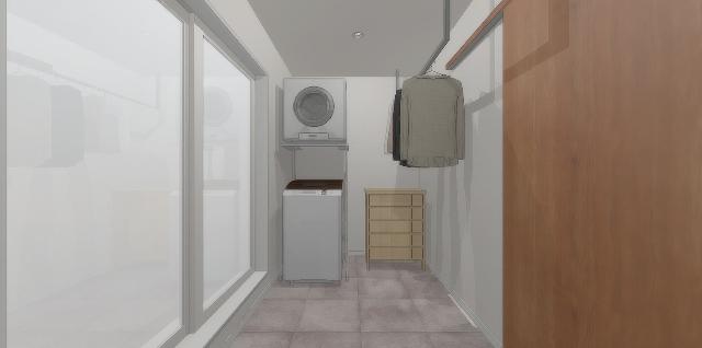 千葉市稲毛区穴川４丁目　１号棟 洗面