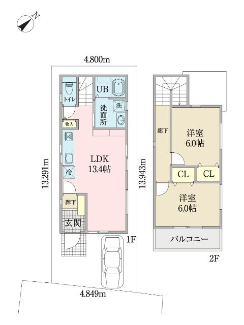 鶴見区上の宮1丁目古屋付土地 部屋画像