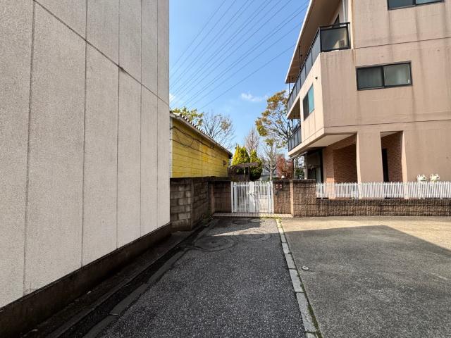 江北７丁目店舗 前面道路含む現地写真