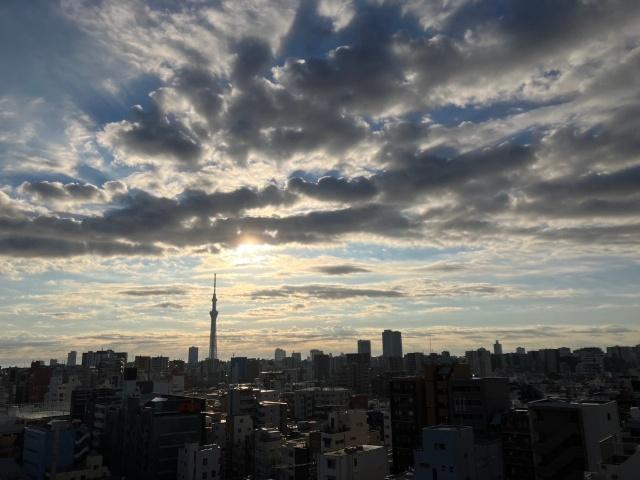 荒川区東日暮里中古マンション 眺望