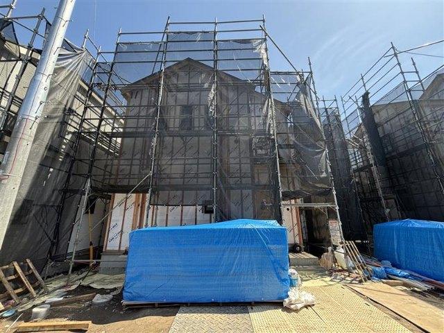 八潮市大字二丁目２６６番　Ｆ号棟 前面道路含む現地写真