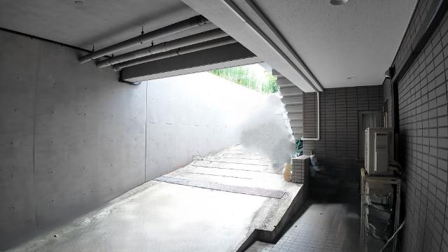 小山七丁目戸建 前面道路含む現地写真