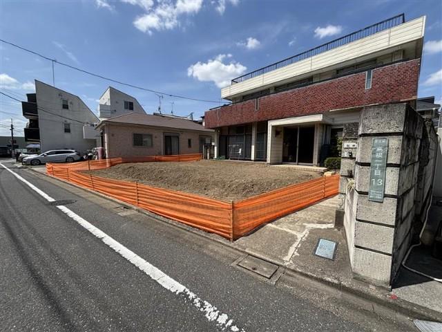 島根一丁目土地 前面道路含む現地写真