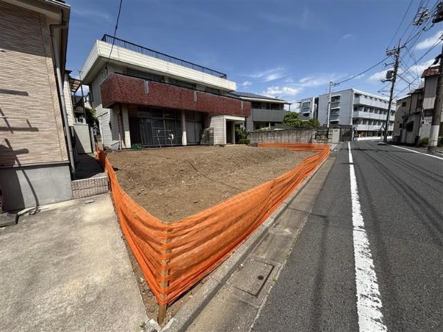 島根一丁目土地 前面道路含む現地写真