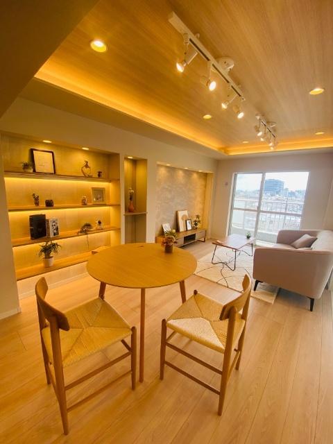 パシフィック自由ケ丘マンション（0601） リビング