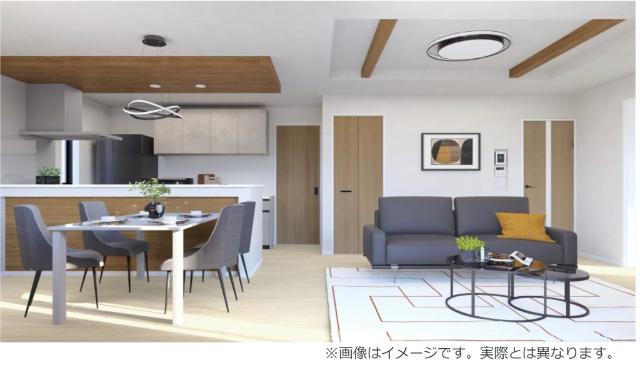 グラファーレ四街道市大日１号棟 リビング
