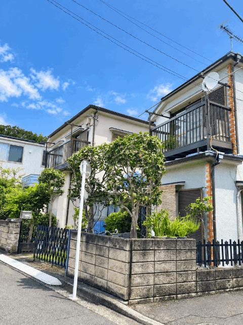新吉田東１丁目古屋付土地 前面道路含む現地写真