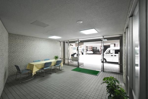 湯島武蔵野マンション ロビー