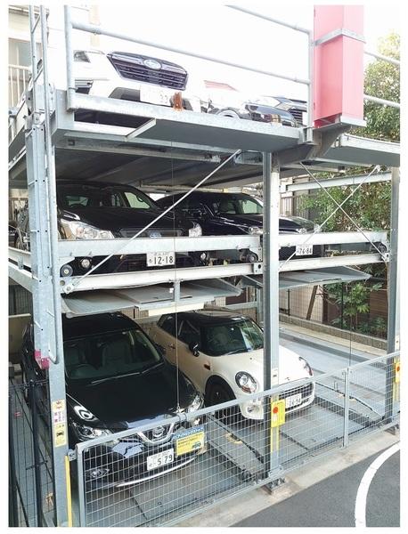 レーベン北千住スカイブレスタワー 駐車場