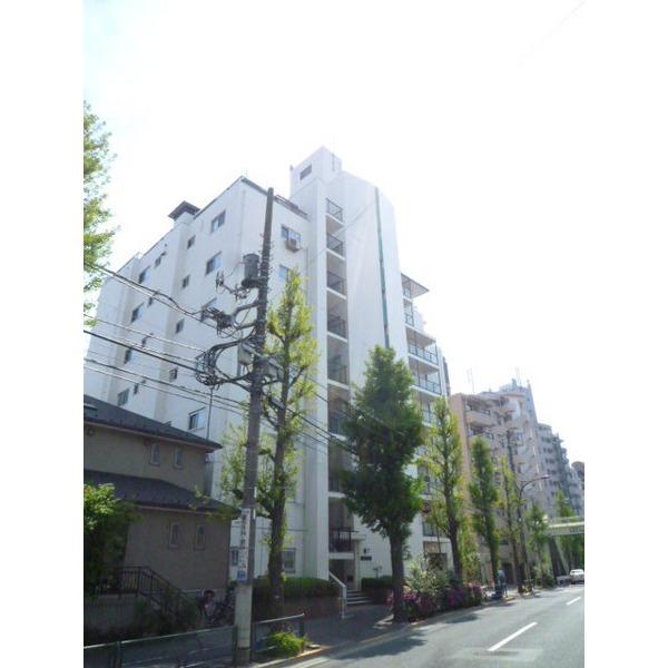 前面道路がアクセスに便利な目黒通り！