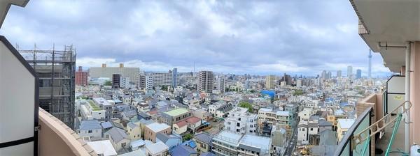 朝日シティパリオ東向島 眺望