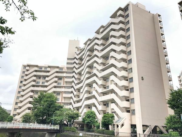 天王町スカイハイツ5号棟 外観