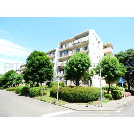 建物外観、周りの建物も遠く、風通しの良い