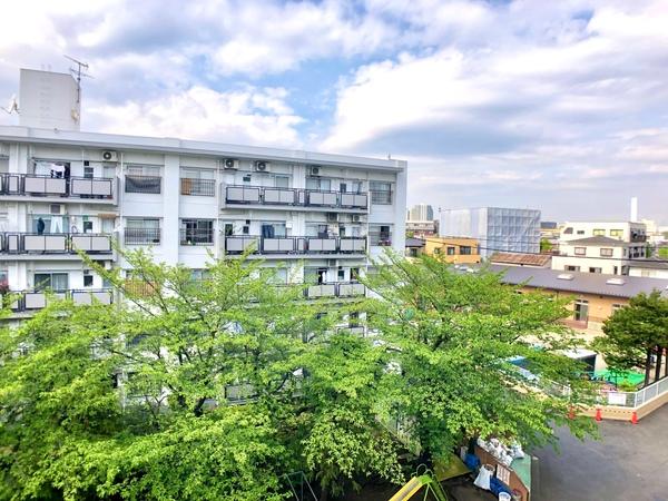 上平間住宅2号棟 眺望