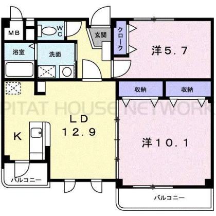  間取り図写真