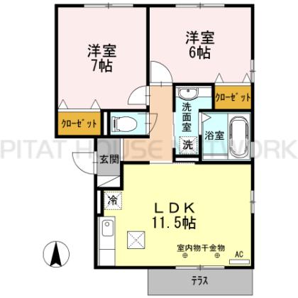  間取り図写真