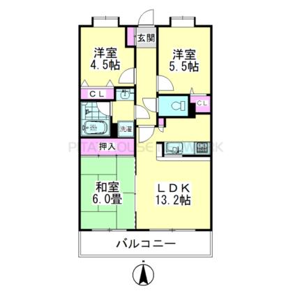  間取り図写真