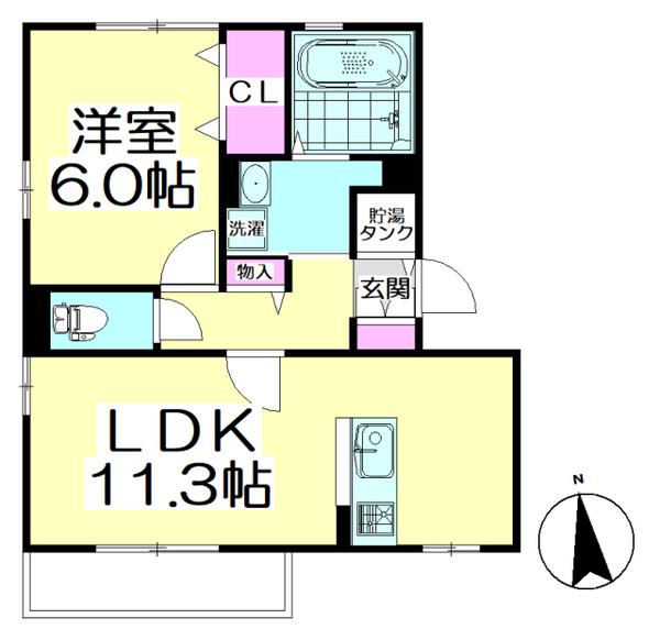 Primavera 間取り図画像