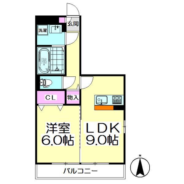 セピアコート 間取り図画像