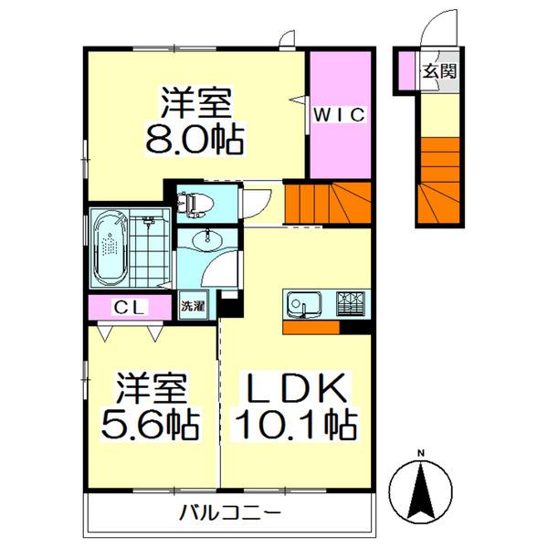 park wisteria 間取り図画像