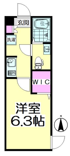 メゾン・ド・バジーナ 間取り図画像