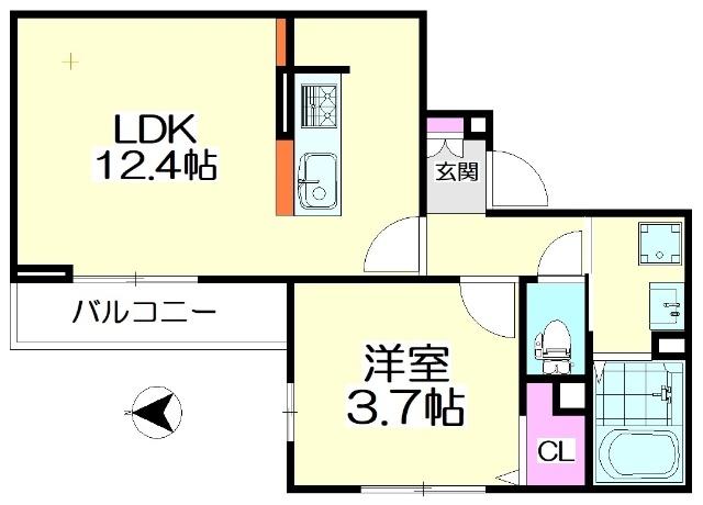  間取り図写真