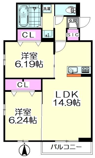  間取り図写真