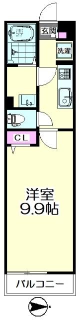 リブリ・六町 間取り図画像