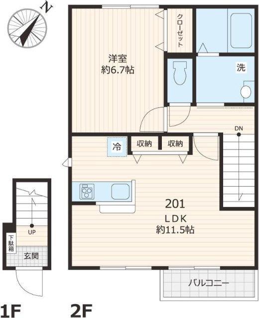 間取り図写真
