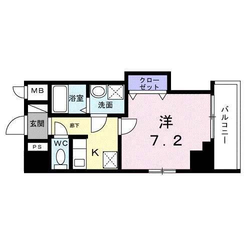 シエロ西竹の塚 間取り図画像