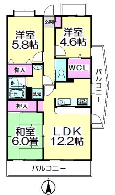  間取り図写真