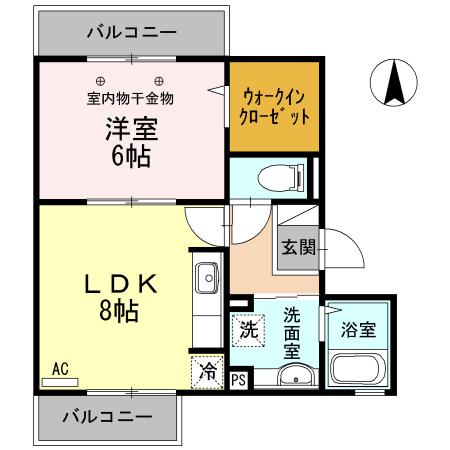 グレイスランド 間取り図画像