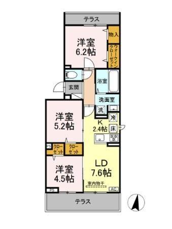  間取り図写真