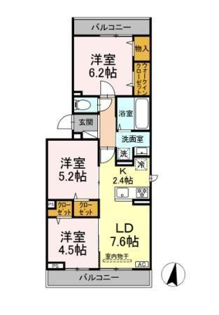  間取り図写真