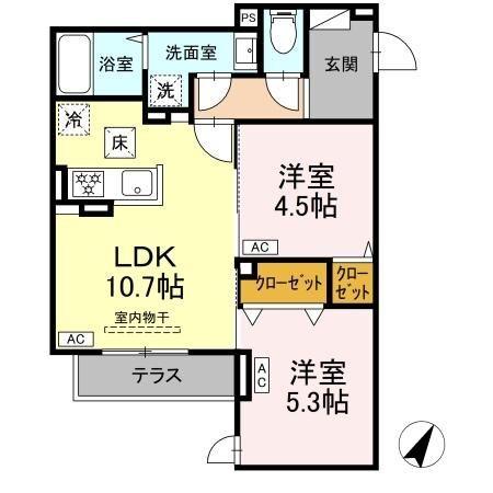  間取り図写真
