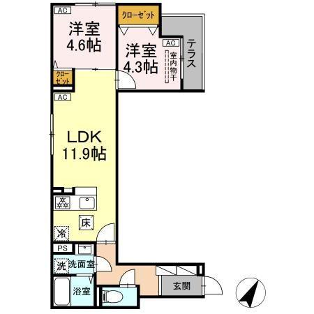  間取り図写真